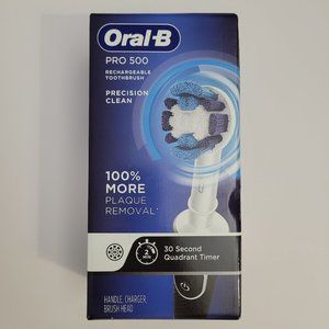 Oral B Pro 500 Electric Toothbrush Black